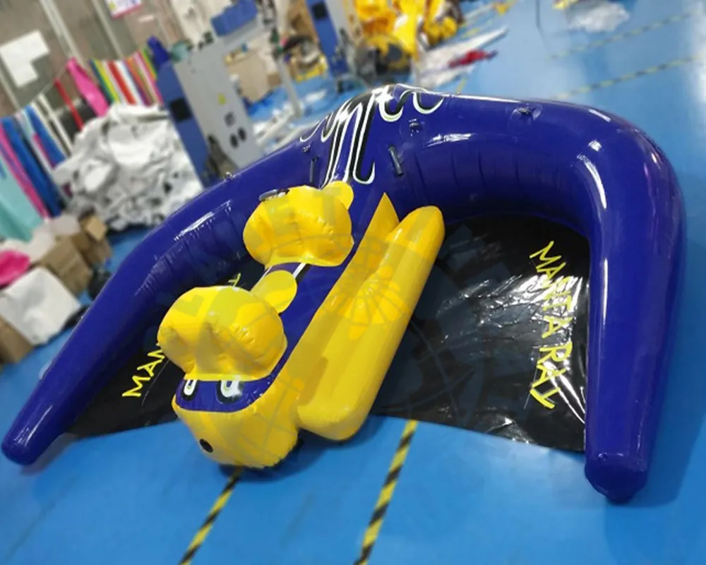Hot Towable Inflatable Flying Manta Water Ray Sport Tube,Towable Flying