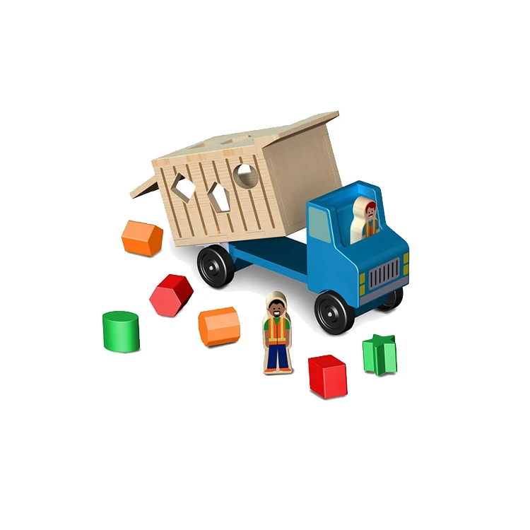 wooden truck toy box