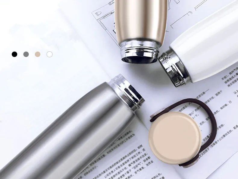 Food Grade Vacuum Bottle Thermos, Double Wall Stainless Steel Water Bottle, Thermos Bottle