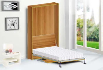 Space Saving Folding Hidden Wall Bed With A Desk Hardware