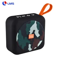 

T&G-505 Portable Mini Square Wireless Waterproof Handle Fabric bluetooth super bass Speaker Music With FM Radio BT Speaker