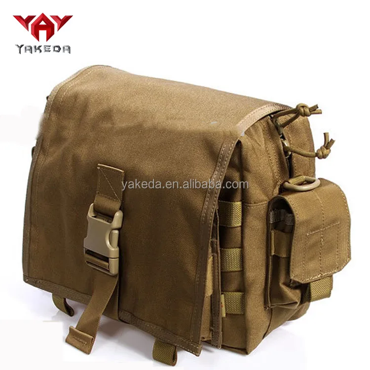Yakeda 1000d Molle Army Military Canvas Shoulder Bag Tactical Messenger For Men View Product Details From