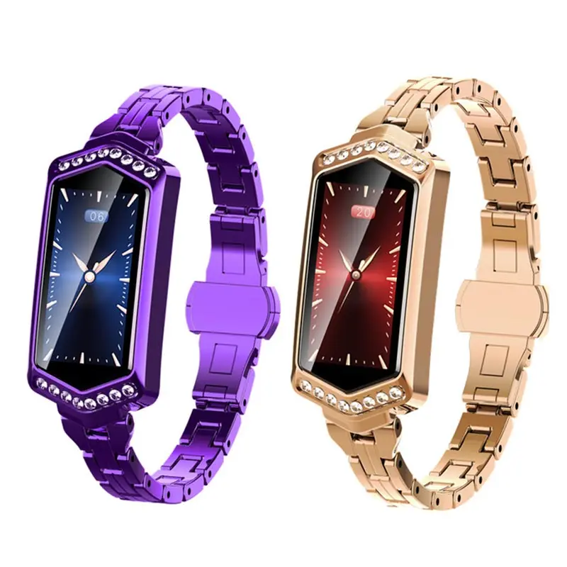 

B78 smart watch women Fitness tracker Heart Rate Monitor blood pressure smartwatch band best promotional gift for girlfriend