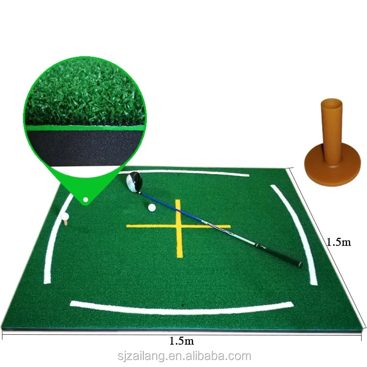 1.5m Golf Course Hitting Driving Range Practice Teaching Mat With