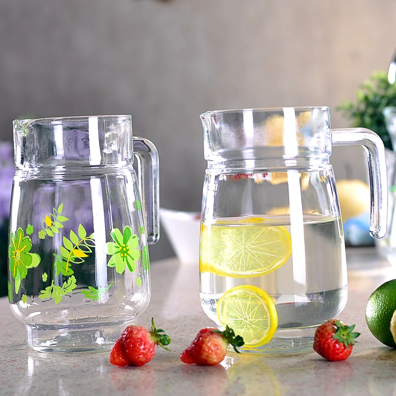 1.6l Glass Water Jar Wholesale Decorative Glass Beer Pitcher Buy