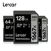 Original Lexar 250MB/s 1667x SD Card 64GB 128GB 256GB UHS-II U3 Flash sd Memory Card For 3D 4K Digital Camera