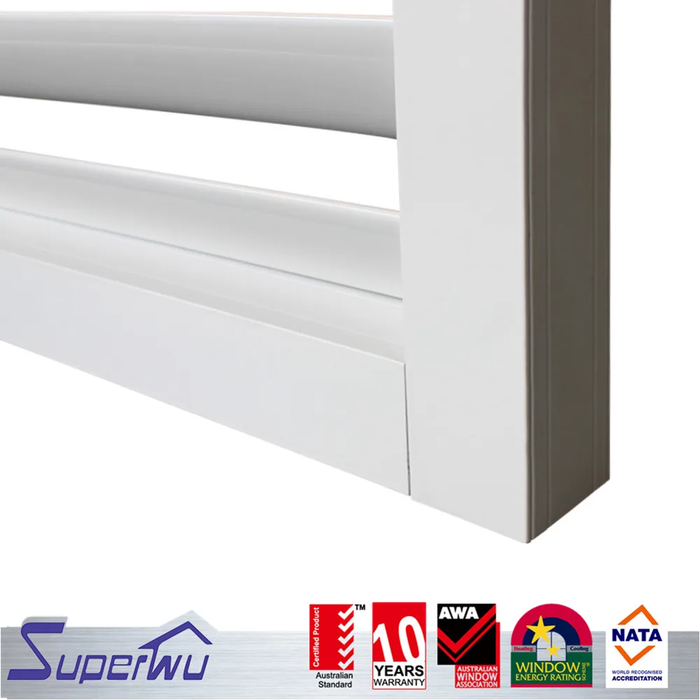 Cheap price high quality aluminum louver window white color aluminum plate shutter window
