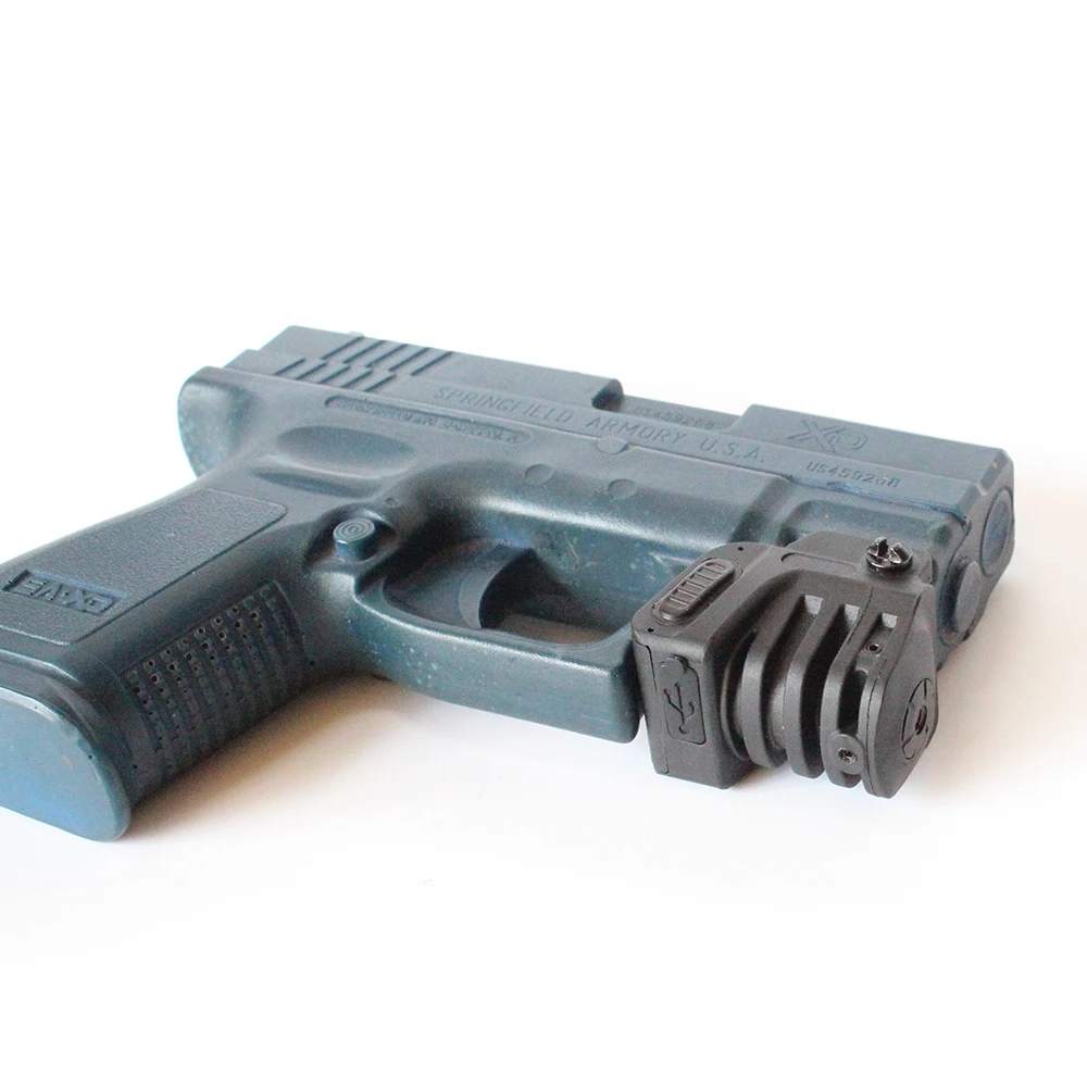 

Built-in rechargeable battery compact glock gun green laser sight