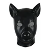 toys sexy adult mask hood catsuit rainwear bdsm rainwear crush heavy leather zentai transparent gay bondage cbt latex fetish