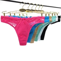 

New Style Ladies Cotton Thongs Girls low waist thongs manufacturers direct sales of women's underwear