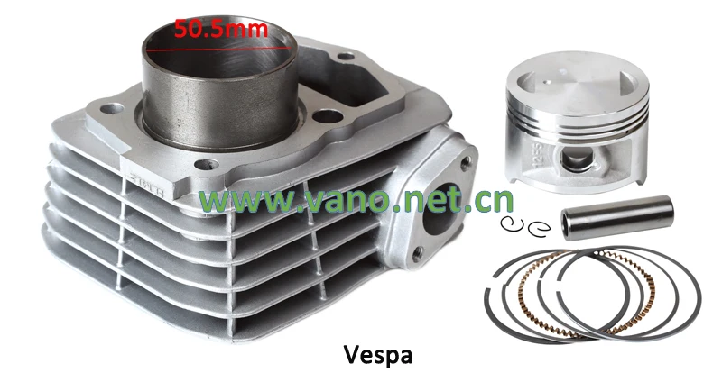 Vespa 150 cylinder block kits 57mm bore size