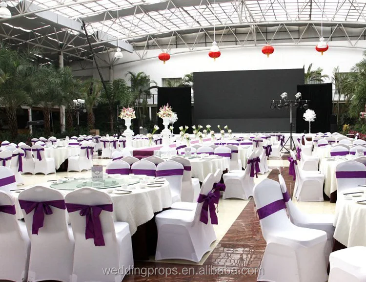 chair covers for weddings with ruffles