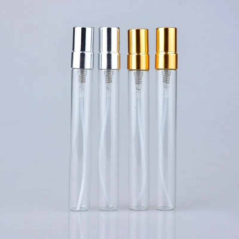 Tall Thin Shape Vial Glass Bottle Empty 10ml Glass Perfume Spray ...