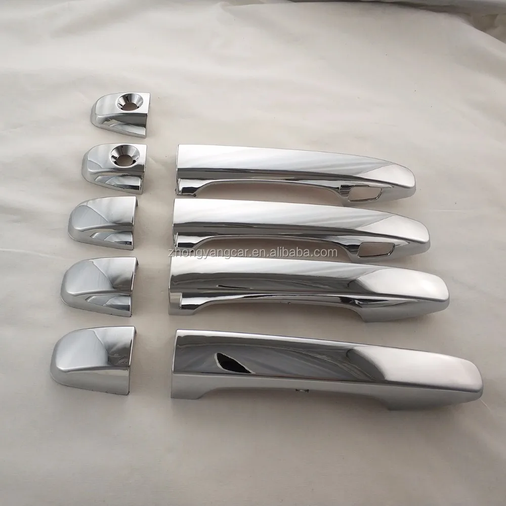 高品质 abs 塑料镀铬配件门把手盖 prius30