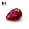 Wholesale 9x13mm Pear Shape Ruby Stone Synthetic 5# Red Ruby Gemstone
