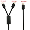 Micro USB leads to micro usb type C OTG cable for data transfer