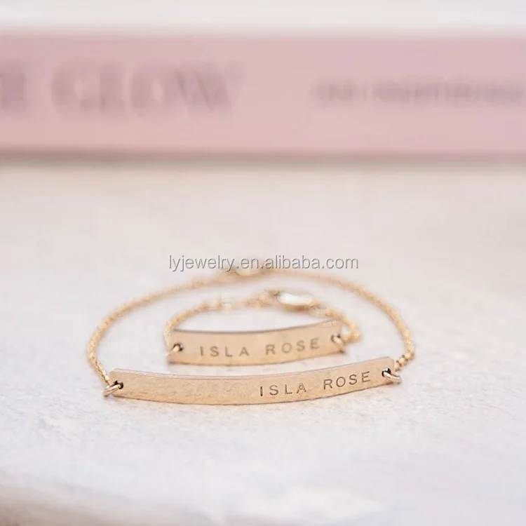 Nen design rose gold letter s Bracelet for girl Bangle simple sterling silver bracelet bangles LYN0021