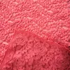 stock lot lace fabric embroidery market in Dubai floral lace mesh embroidery fabric