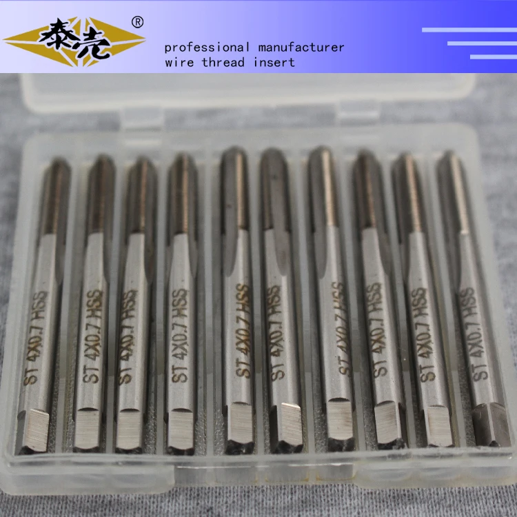 
Hot direct sales hss spiral point tap screw taps Straight Fluted Taps 