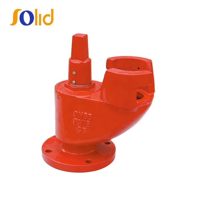 Manufacturer BS750 Ductile Cast Iron Underground Red Color Fire Hydrant
