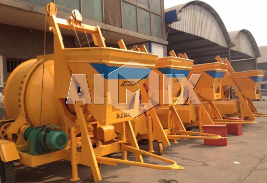 Cheap price of small weigh batching concrete mixer motor cement mixer on sale