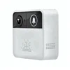 Smart 720p mini size battery powered audio intercom system cheap wifi doorbell button camera