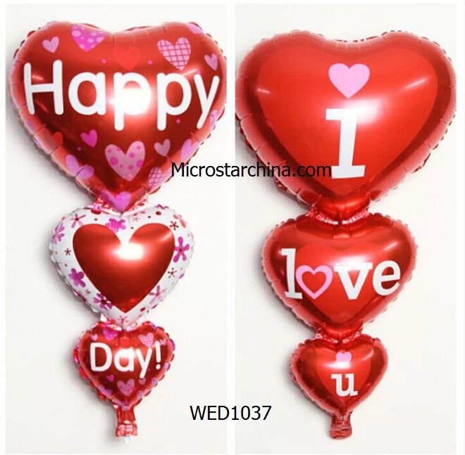 Hot Selling In Stock Happy Day I Love You Red 18inches Wedding Party Heart Balloons Buy Red Heart Balloons Wedding Party Heart Balloons Red Heart Shaped Balloons Product On Alibaba Com