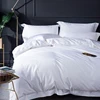 Nondisposable Feature All Sizes 300TC 100% cotton white bedding set