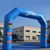 Promotional custom inflatable finish line arch with printing