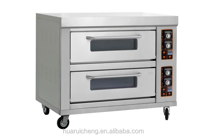 
Heavy duty 3 deck 6 tays gas deck oven 