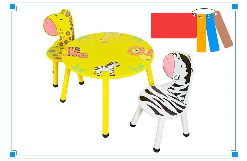 kids furniture tables and chairs with carton design school furniture student desk