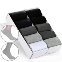 

Gift box packaging with 5 pairs mens dress socks