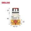 DELIXI High Quality Well-Known For Its Fine Quality 220 V Momentary Hand Held Push Button Switch Lay7-11Bn