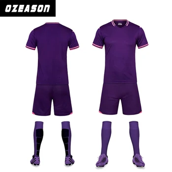 purple jersey soccer