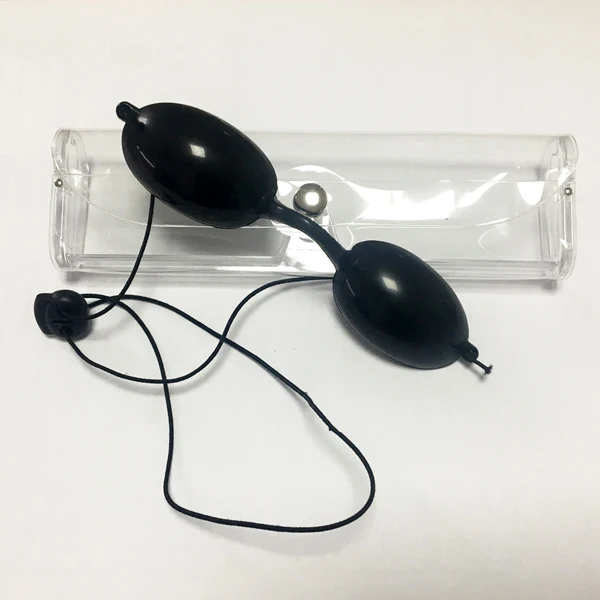 

adjustment patient eye shield laser protector ipl goggles, Black