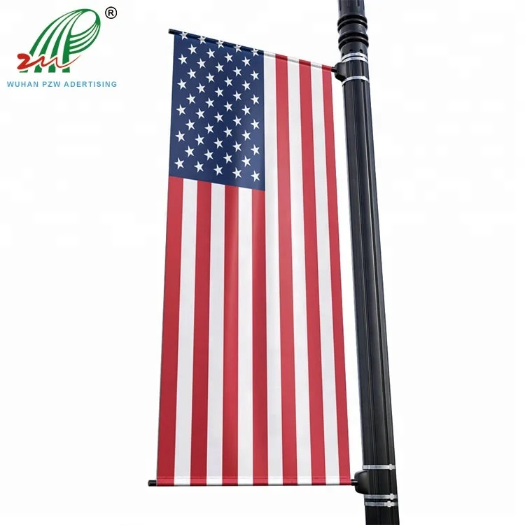 Outdoor Advertising Vinyl Street Pole Banner Buy Street Pole