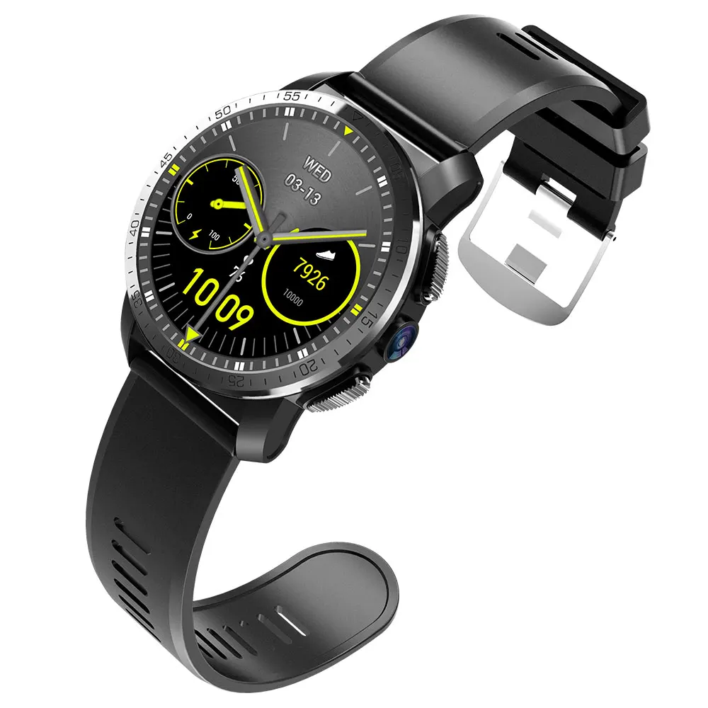 

Diliberto New Wholesale Kingwear Dual OS 4G Android GPS smart watch KC09, mtk6739 trendy smart watch 2019, Orange;grey;black