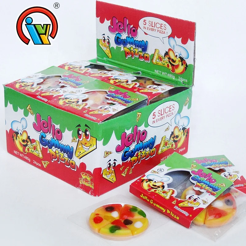 
2020 Hot Series Halal Gummy Pizza Candy For Wholesale 