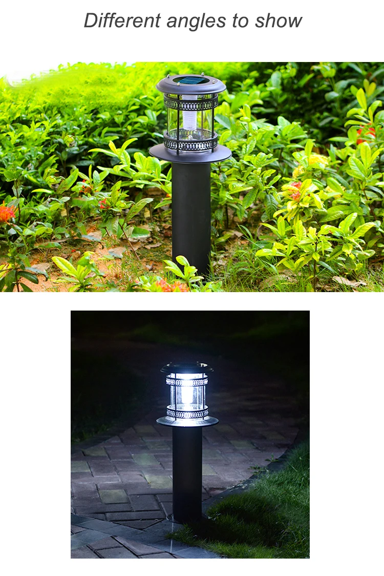 2w high quality fancy main gate outdoor square led garden light