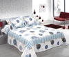 Adult group used comfortable home bedding set ultrasonic quilted patchwork quilt