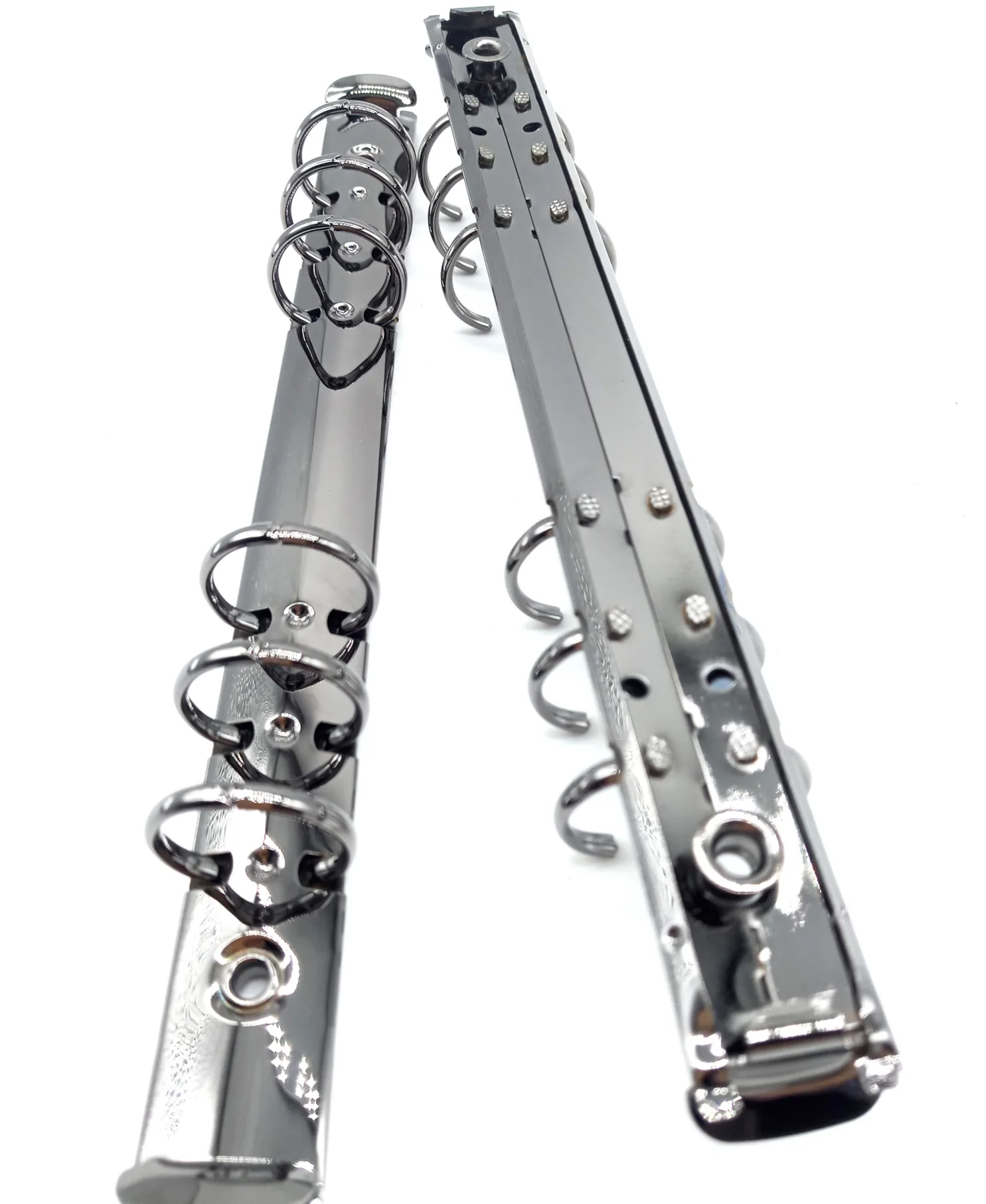 
216mm6 ring gold metal binderCustom a4 size a5 a6hardware metal 6 ring binder mechanism gold 