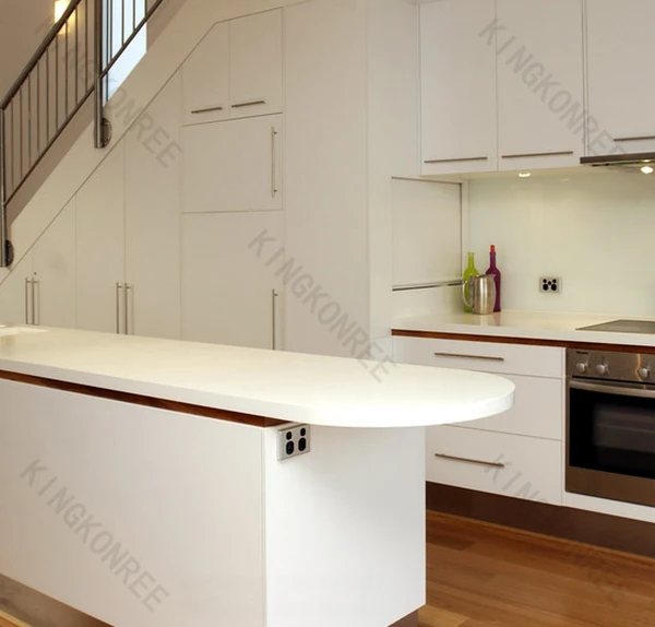Kkr aangepaste goedkope steen kleine witte keuken bar voor thuis ...