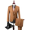 High quality new style multiple colour 3 pcs Men's Office Suits wholesale boutique trendy business suits for man