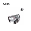 galv malleable pipe iron fittings 1/2 inch up to 4 inch GI Threaded Malleable Iron Tee