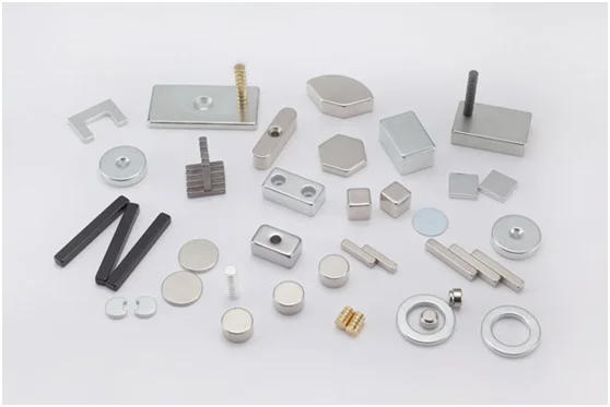 magnets with mu-metal magnetic shield