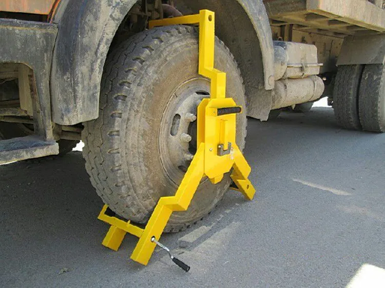 Anti-theft Heavy Duty Safety Vehicle Truck Tyre Wheel Clamp Lock