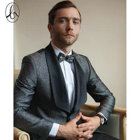 

In stock custom one button slim fit wholesale men suits