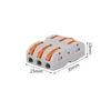 Newest wa go H shape wire connector for led light