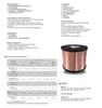 AWG SWG IEC NEMA JIS standard enameled CCAM Wire