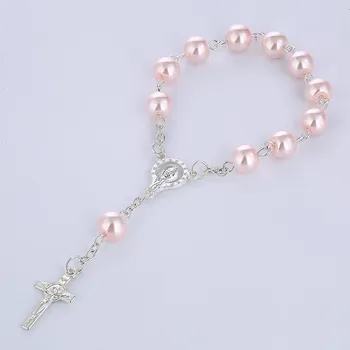 baby rosary bracelet baptism